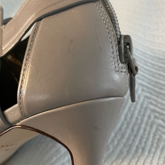 Cole Haan peep toe booties. - Picture 5 of 7